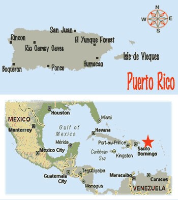 Mapa de Puerto Rico