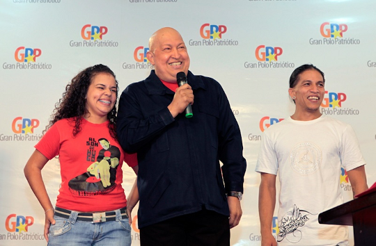 Chavez y el Gran Polo Patriótico