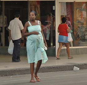 mujer embarazada