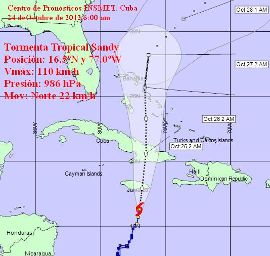 tormenta tropical sandy 8