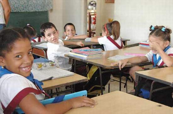 Aula de escuela primaria