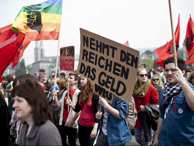 Protestas en Suiza