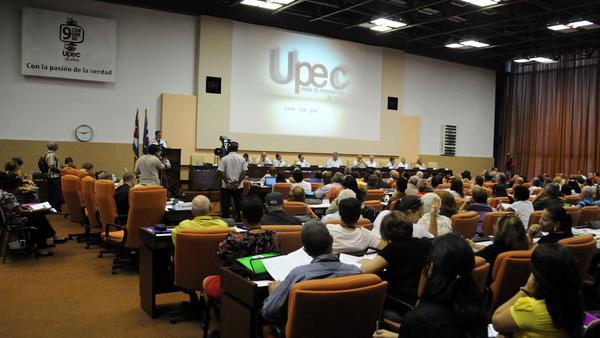 Plenario del congreso de la UPEC