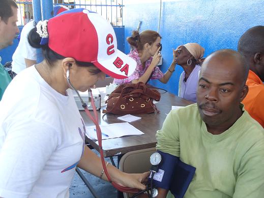 Médicos en Haití