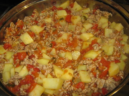 Picadillo a la Jardinera 