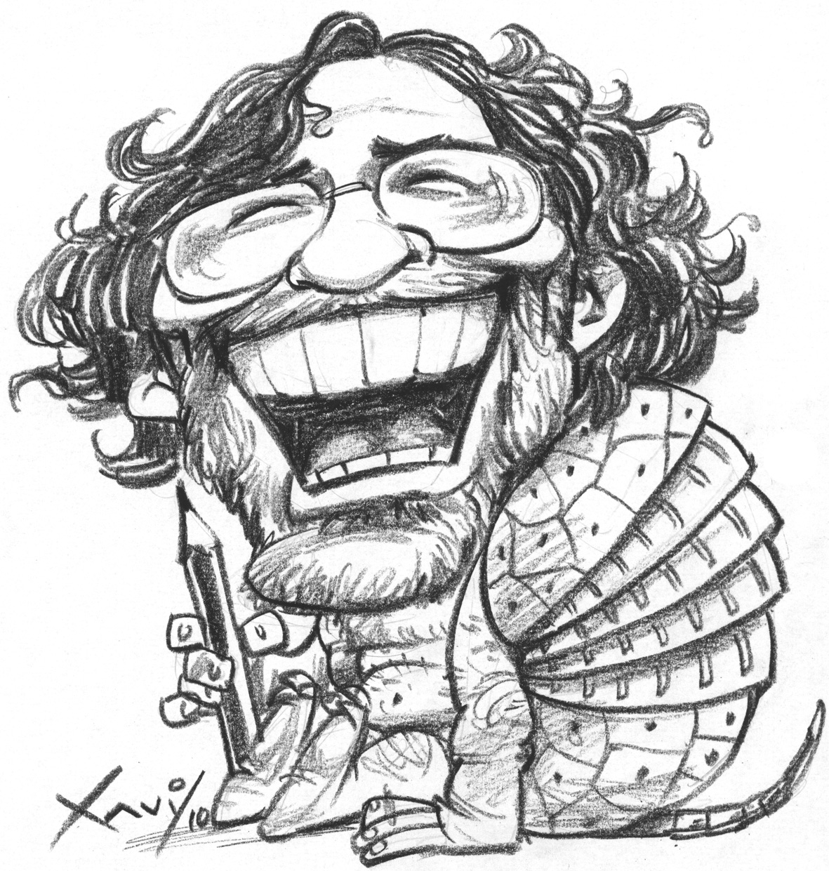 Caricatura para Gerardo de Xavi