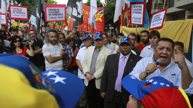 Manifestación Venezuela en apoyo a Maduro