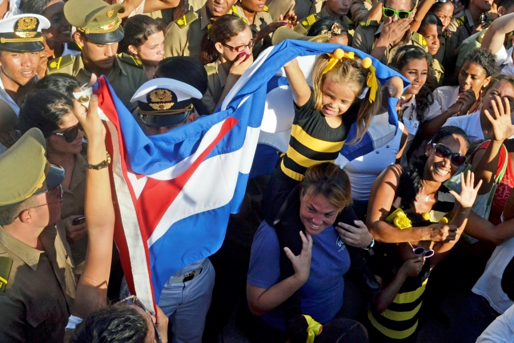 La Comenita en la Marcha de los estudiantes