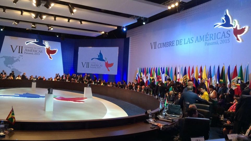 Primera sesión Cumbre de las Américas