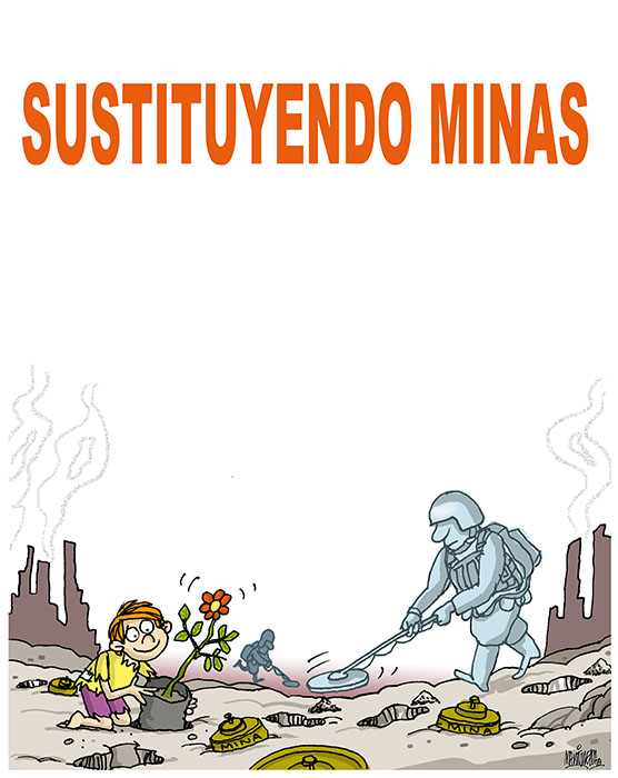 Sustituyendo Minas