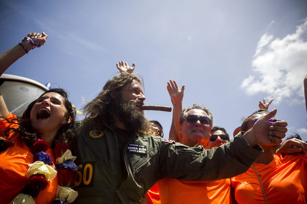 Récord en bote entre Cuba y la Florida 15