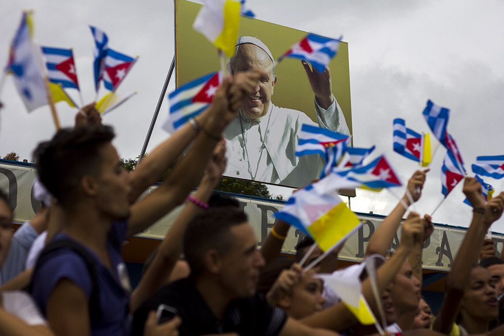 Recibimiento Papa Francisco 