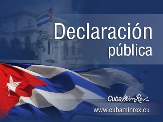 declaracion del minrex