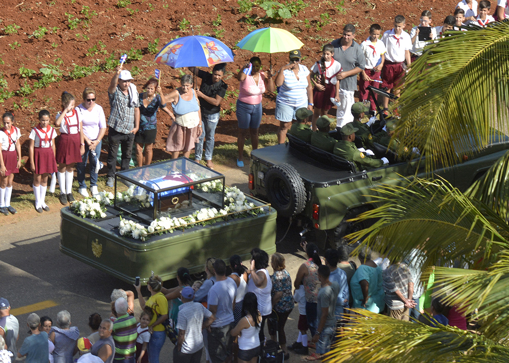 Tributo a Fidel en Matanzas