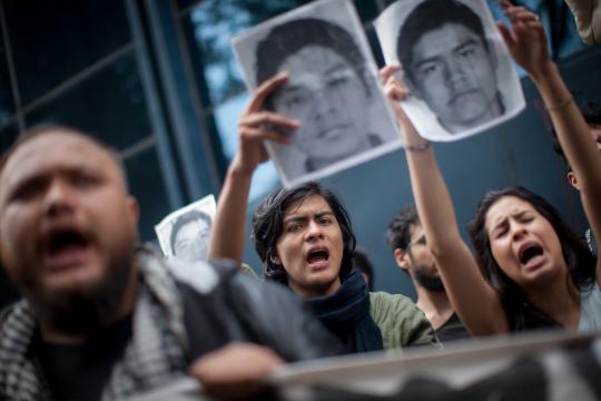 Ayotzinapa, protestas