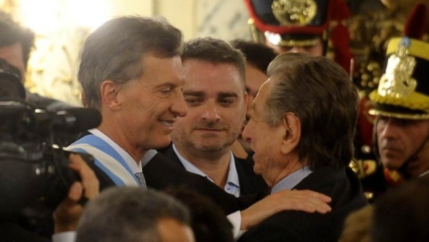 Mauricio Macri y su padre