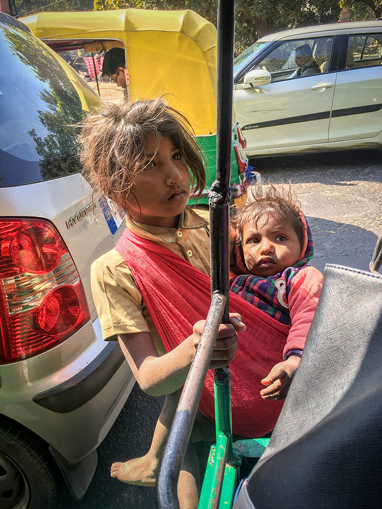 Los niños de los semáforos