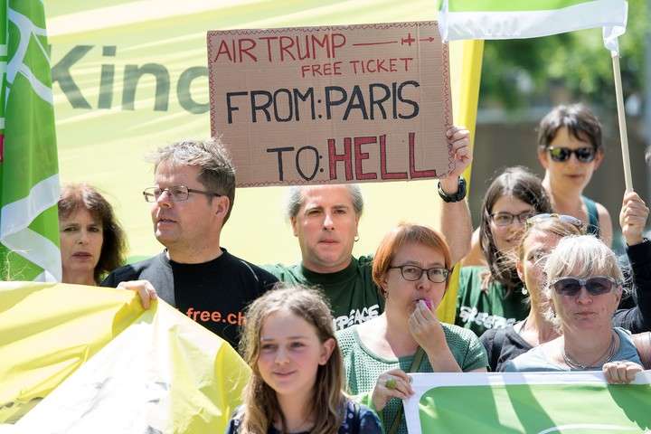 Postestas Estasdos Unidos sale del Acuerdo de Paris