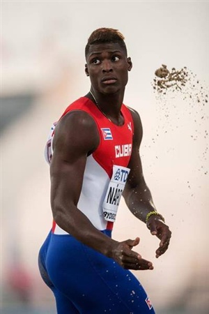 Cristian Nápoles, triple salto