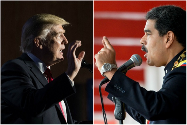 Donald Trump-Nicolás Maduro-Sanciones Venezuela