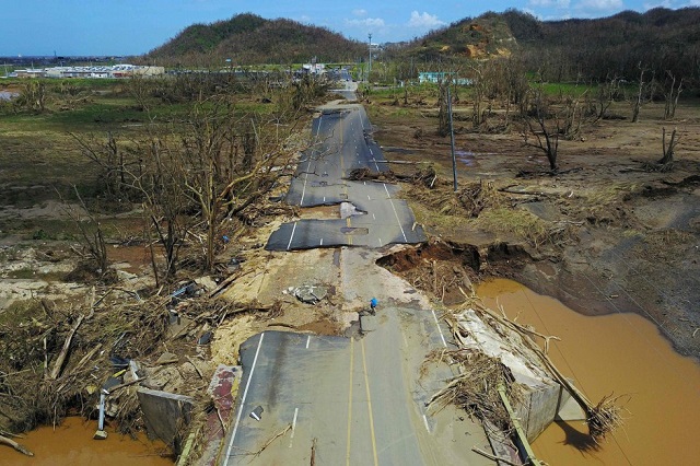 Desastre en Puerto Rico-huracán María