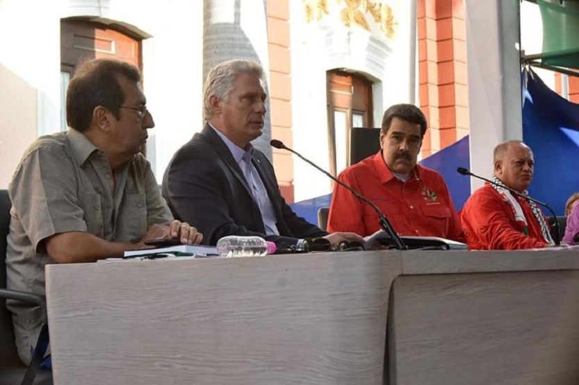 Díaz-Canel-Maduro-Foro de São Paulo, XXV