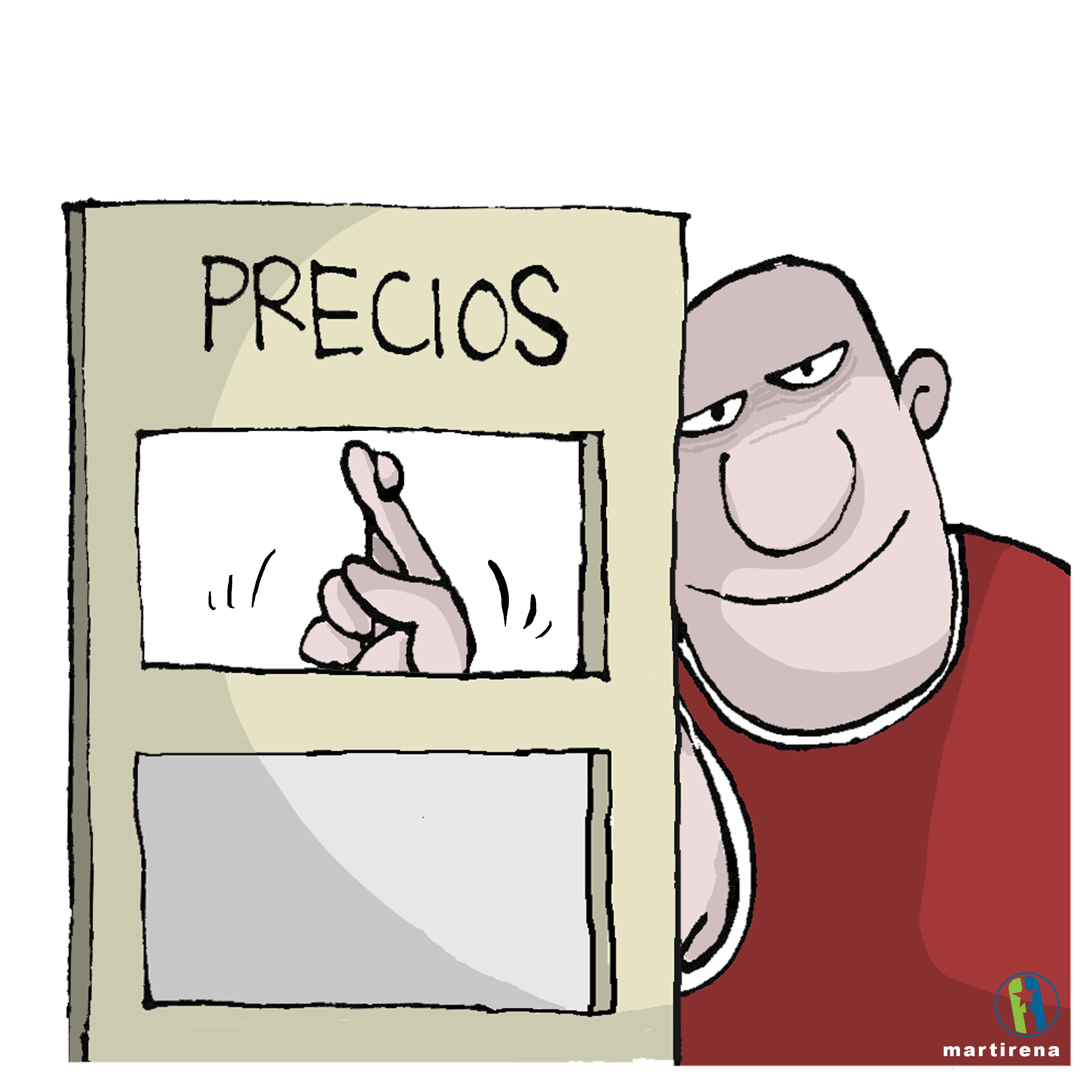 Precios Caricatura Martirena