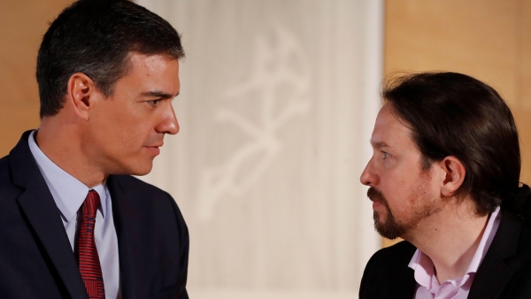 Pedro Sánchez y Pablo Iglesias