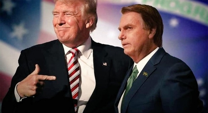 Bolsonaro y Donald Trump