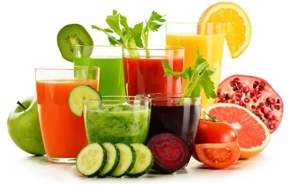 Batido de frutas y vegetales