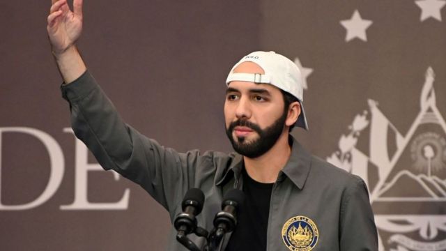 Presidente Nayib Bukele-San Salvador