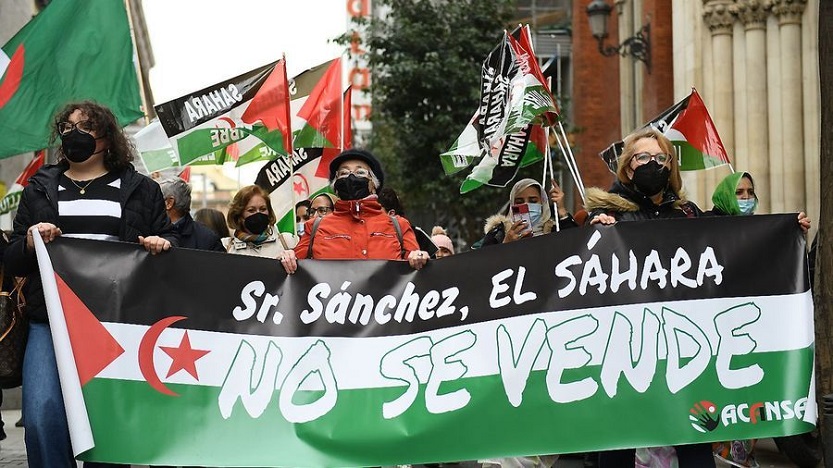 Manifestación-Sahara Occidental-España