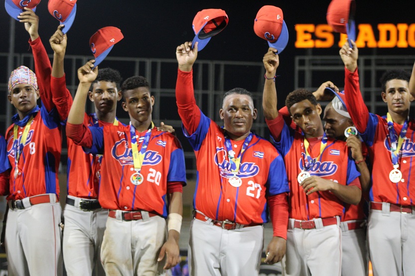 Béisbol-Cuba-Mundial sub-15-Plata