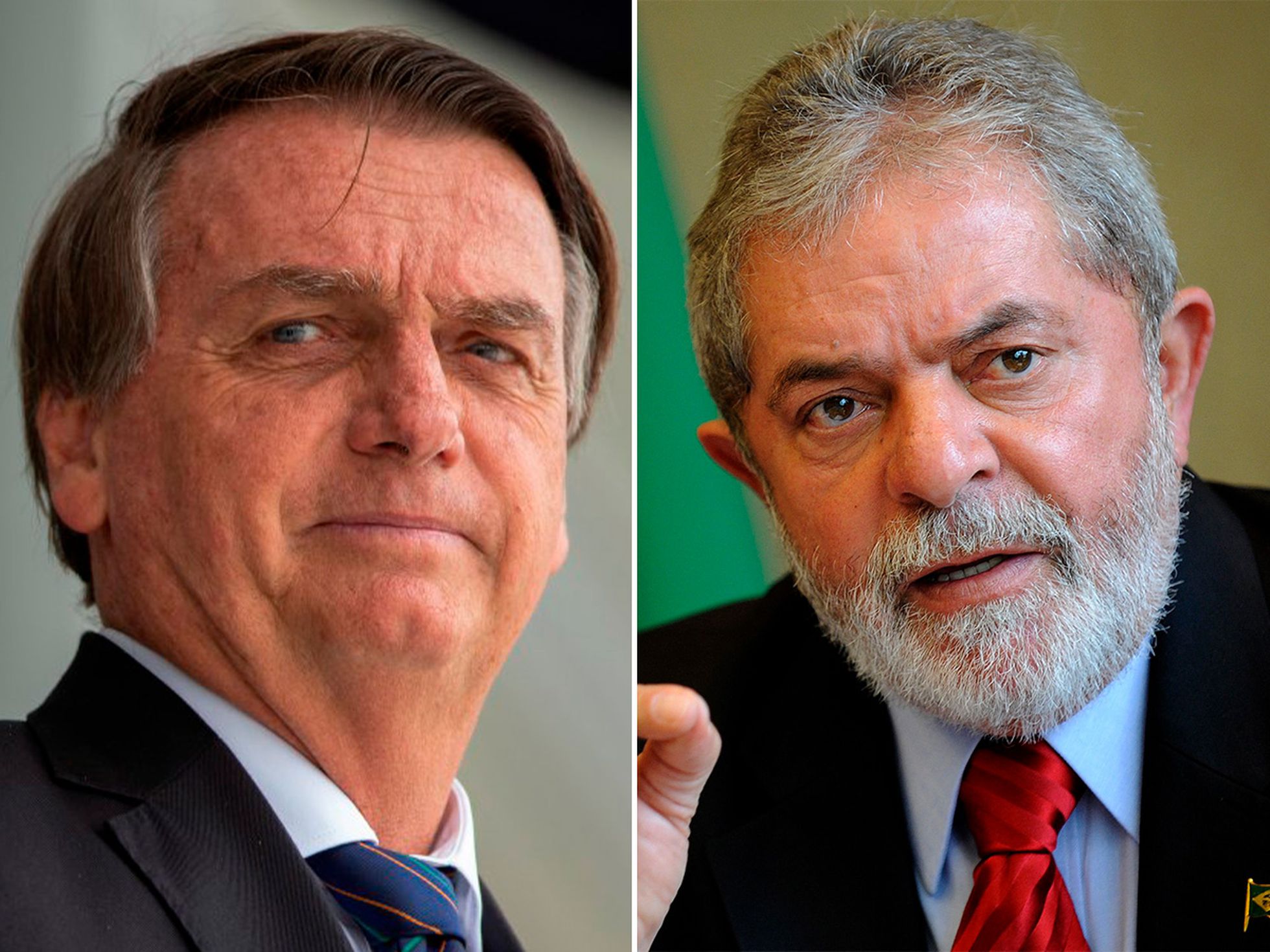 Lula y Bolsonaro