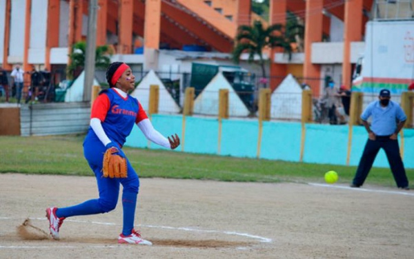 Yilian Tornes del Equipo de Granma de Softbol. 