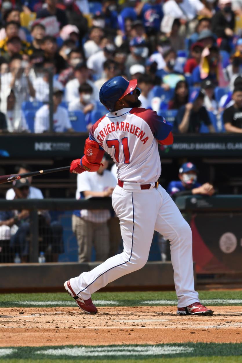 Home Run de Arruebarrena en el Clásico Mundial de Baseball