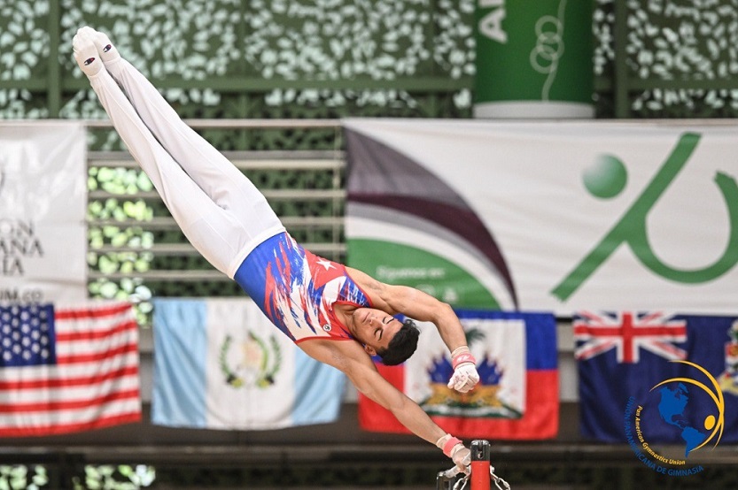 Diorges Adriano Escobar, gimnasta