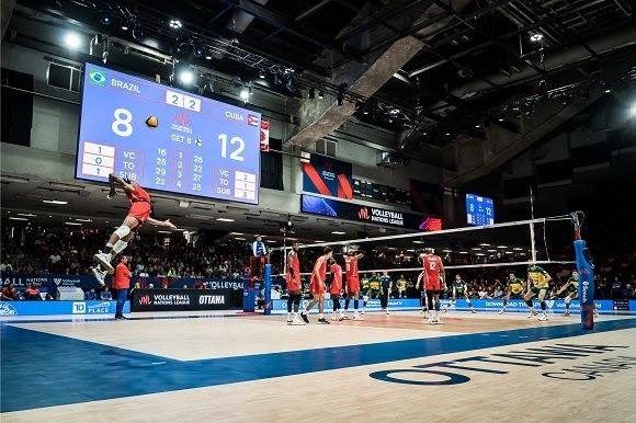 Cuba en liga de naciones de Voleibol 