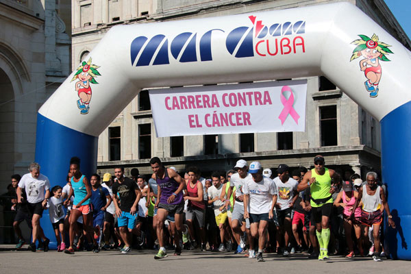 Carrera contra el cáncer