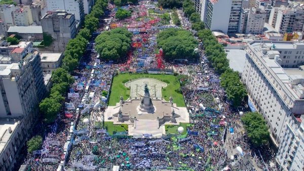 Paro Nacional en Argentina