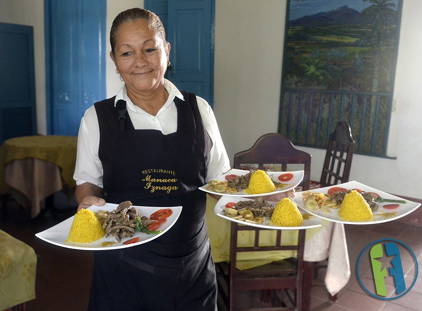 Camarera de restaurante