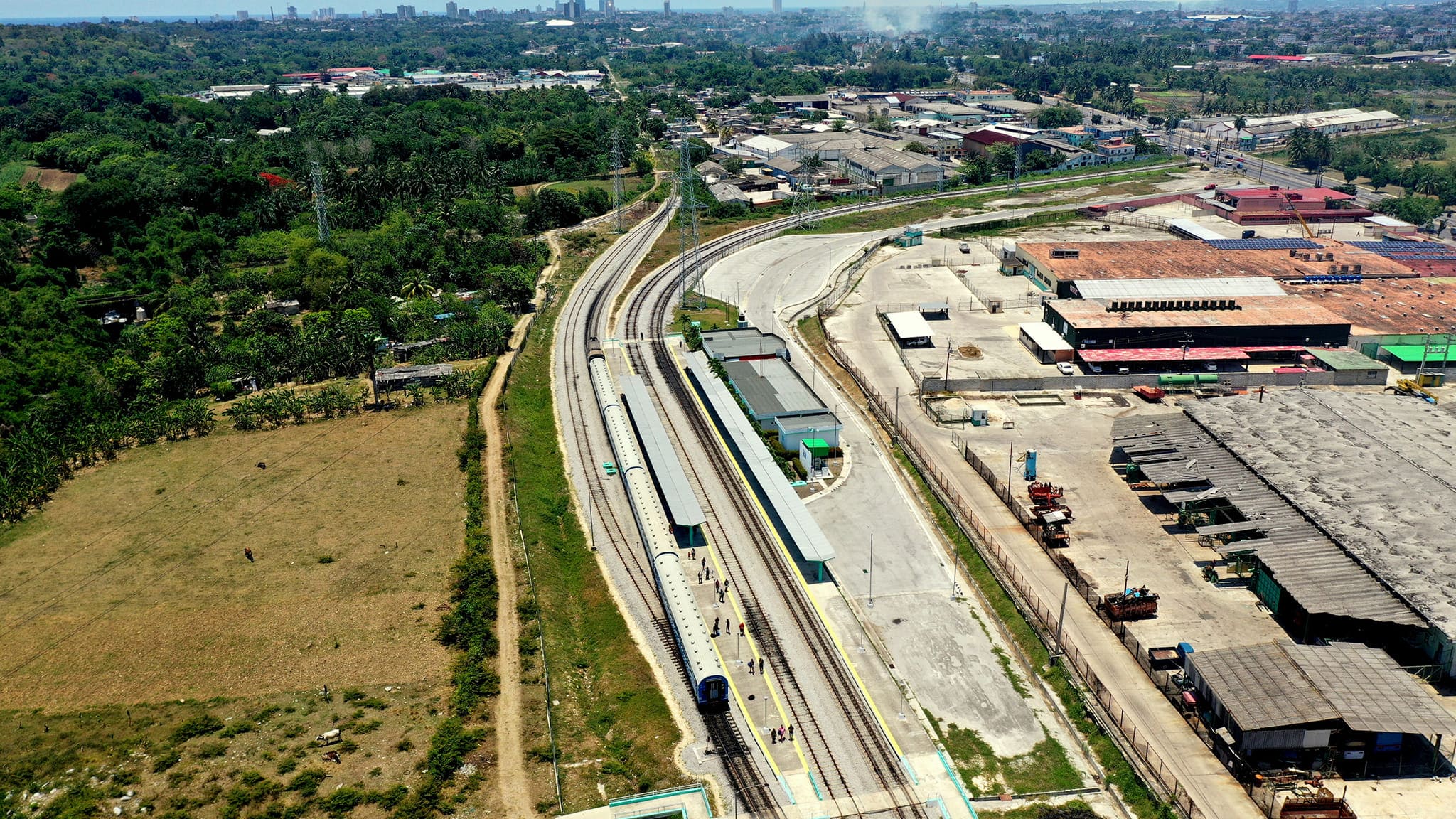 Estación de trenes.