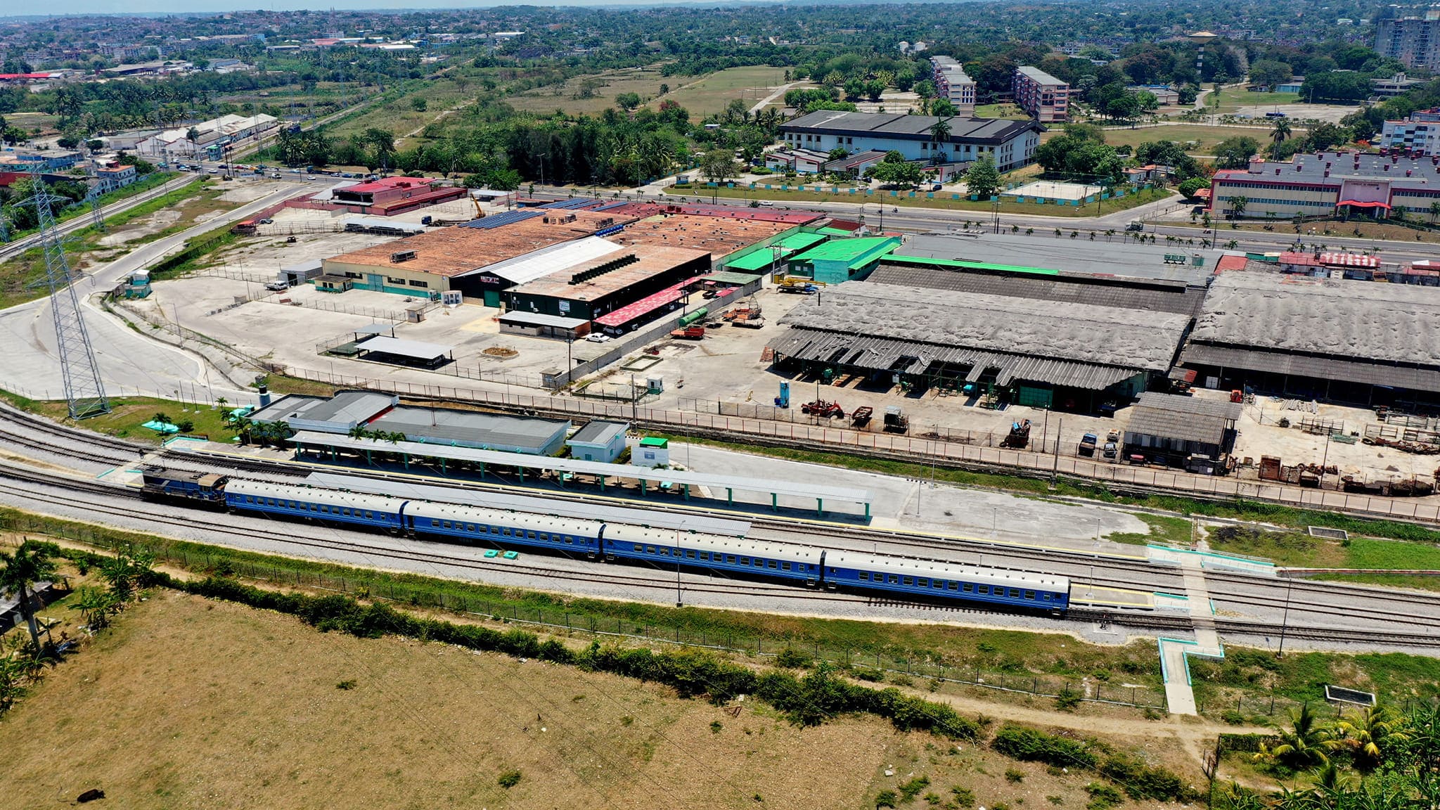 Estación de trenes.