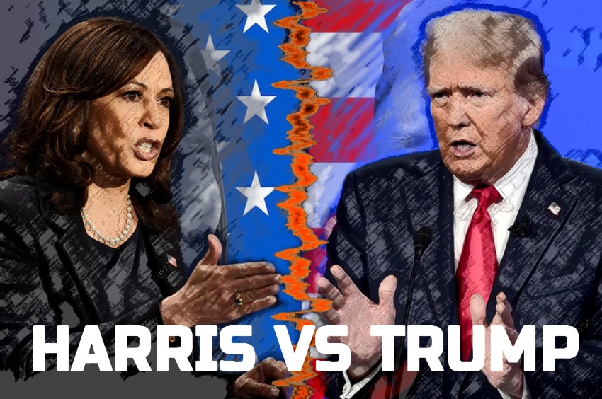 Kamala Harris y Donald Trump