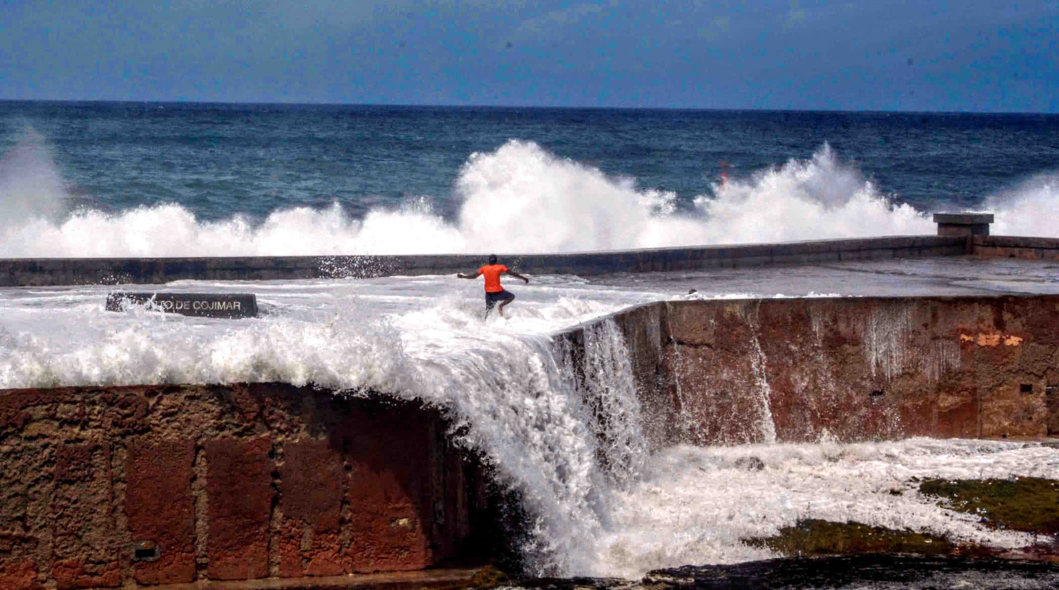Inundaciones y afectaciones en Cuba por las fuertes lluvias.