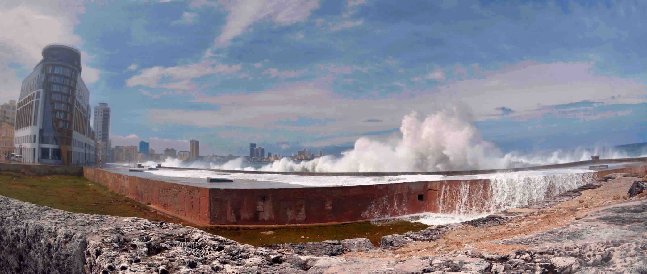 Inundaciones y afectaciones en Cuba por las fuertes lluvias.