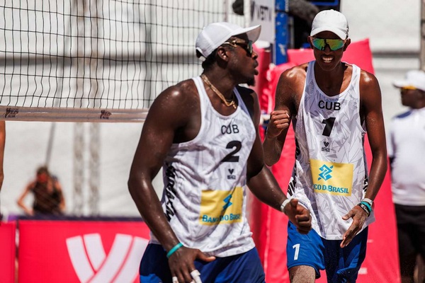 Cubanos no avanzan en Élite de Brasilia de Voleibol de Playa 