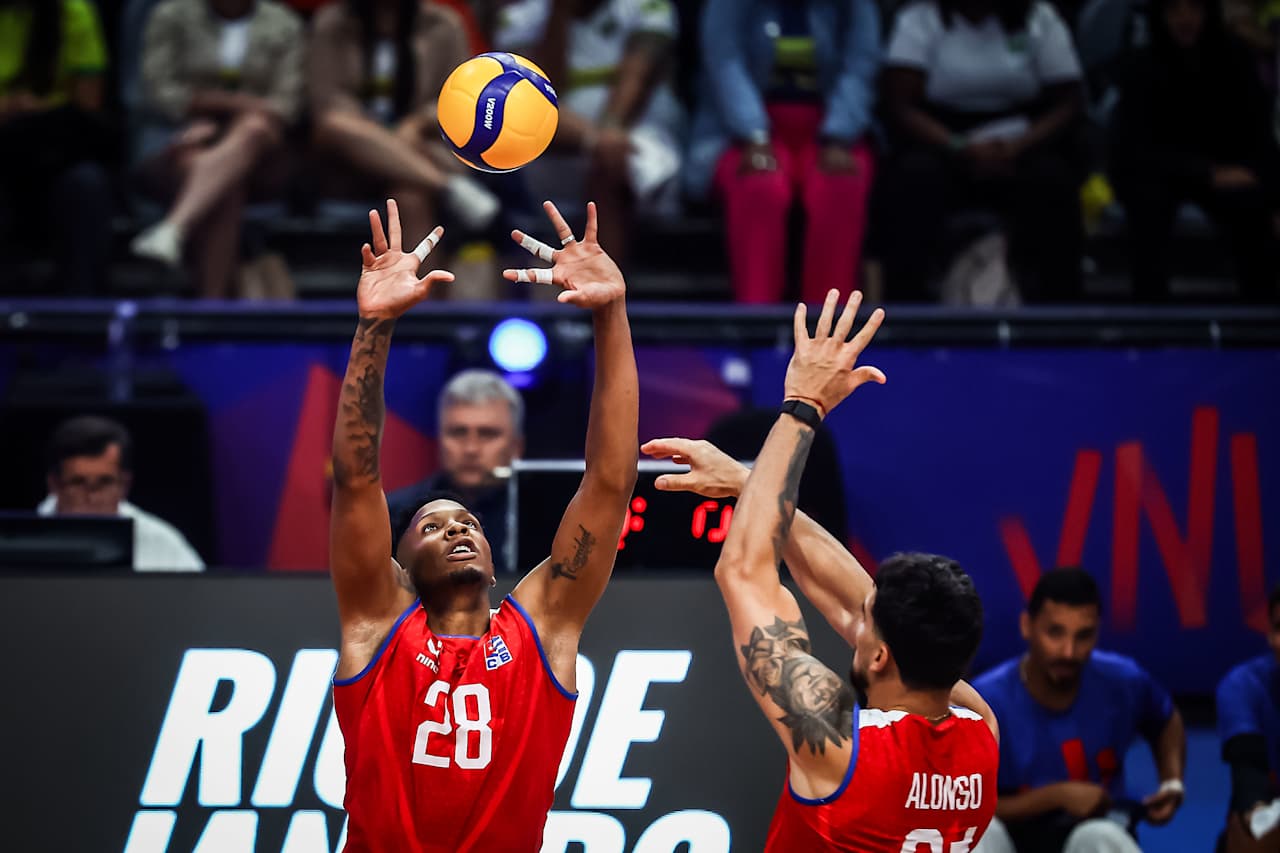 Voleibol: cedió Cuba 1-3 ante Eslovenia en Liga de Naciones