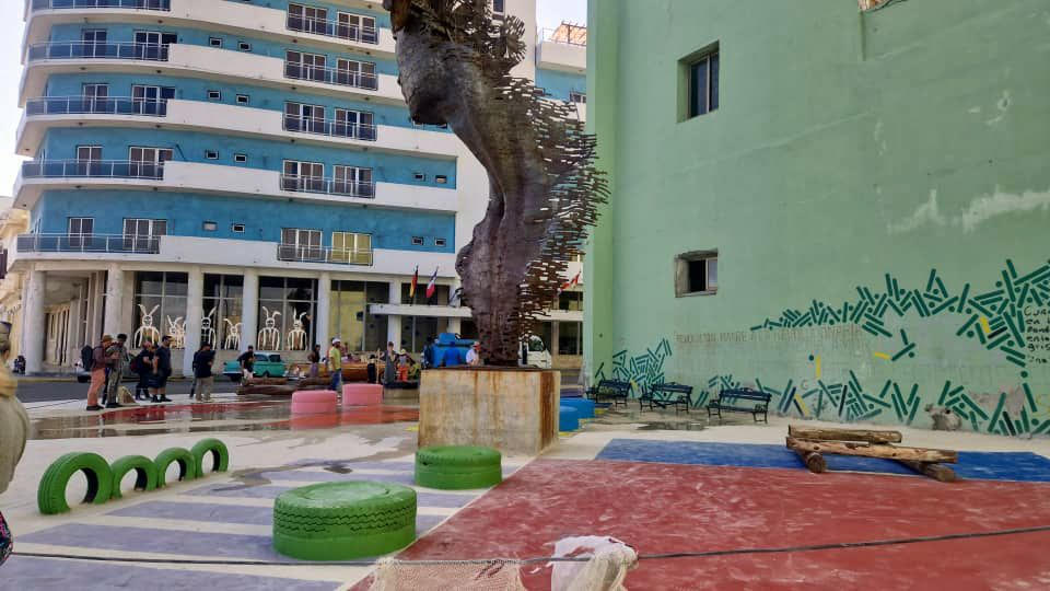 Transformación urbana en la intersección de Malecón y Avenida Italia