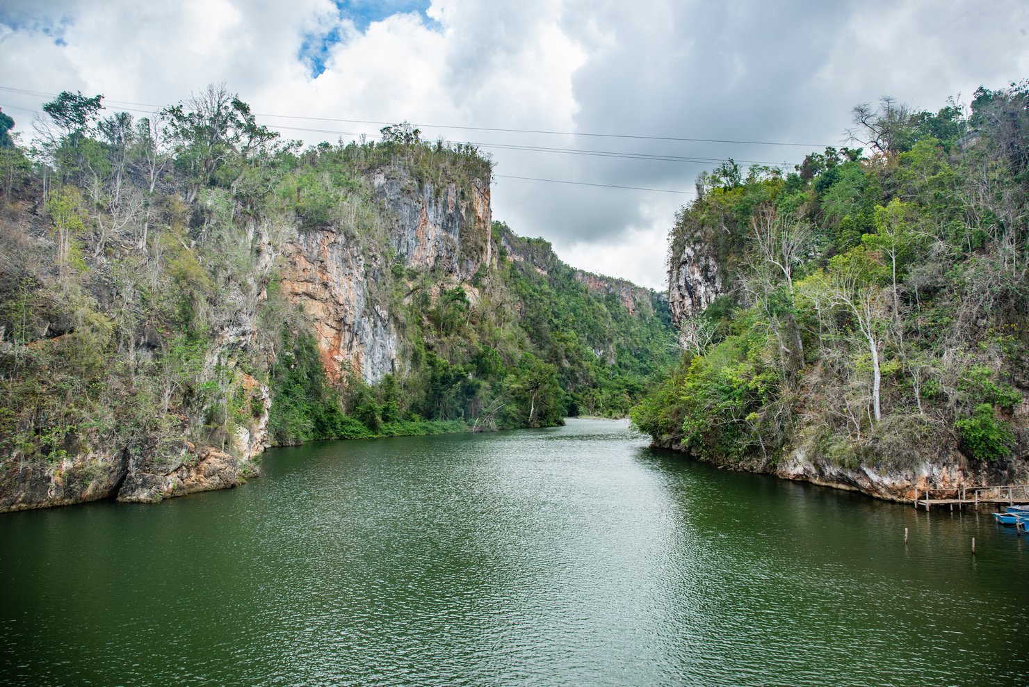 Río Yumurí desde el puente